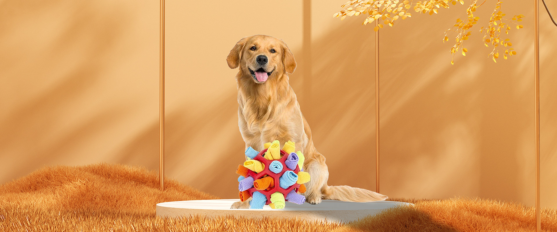 Our company produces and sells various types of dog sniffing toys, sniffing balls/sniffing pads/sniffing books, and supports customized colors/materials, etc. If you need, please contact me

Contact: Rebecca Xu
Email: rebecca@loyopet.com