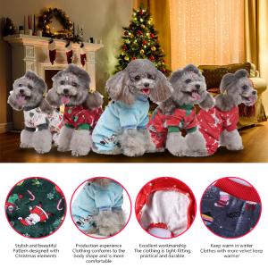 Christmas pet costume cosplay dog clothes 