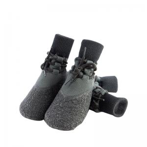 High quality dog shoes Sturdy silicone bottom dog outdoor shoes 