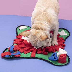 Pet Snuffle Mat for Dogs Sniffle Interactive Treat Game for Boredom Anxiety Relief Dog Feeding Mat