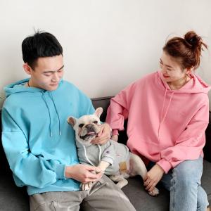 Fashion Pet clothes Pet Human Matching Clothes dog wear teddy bear with matching dog and owner clothes set