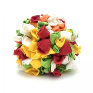 Snuffle Ball (Rainbow), Interactive Pet Toy for Dogs, Slow Feeder, Stress Relief, Exercise Toy for dog