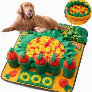 Snuffle Mat for Dogs Small and Large Breed – Interactive Feed Game/Cat Dog Puzzle Toy