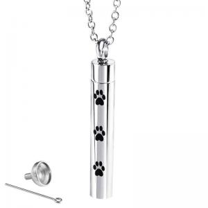 ashes necklace dog pet urn for commemoration