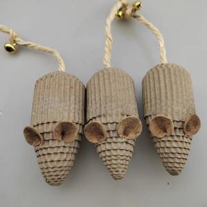 factory custom cat toys pure natural cat corrugated paper toys cat mouse toys