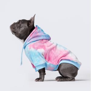 factory custom rainbow dog sweater pet dog hoddies